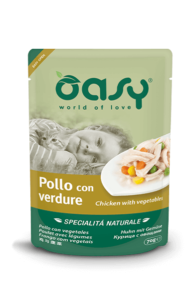 Oasy PO  Adult cats Chicken with Vegetables